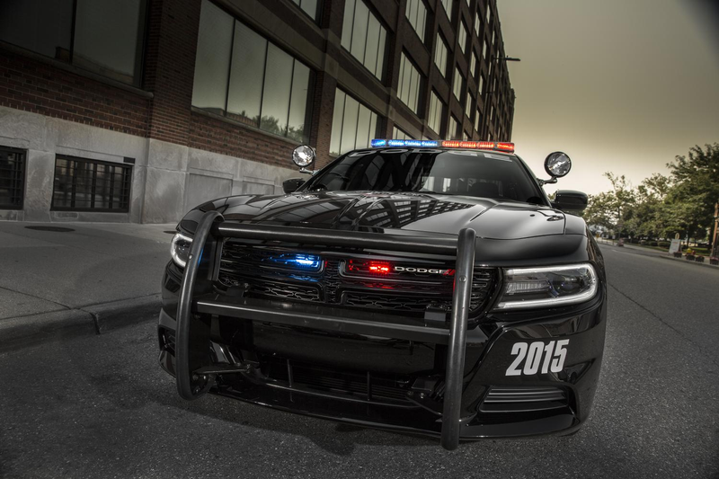 Illustration for article titled The Sinister 2015 Dodge Charger Pursuit Is Robocop In Car Form